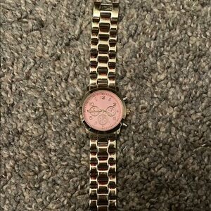 Gold and Pink Watch